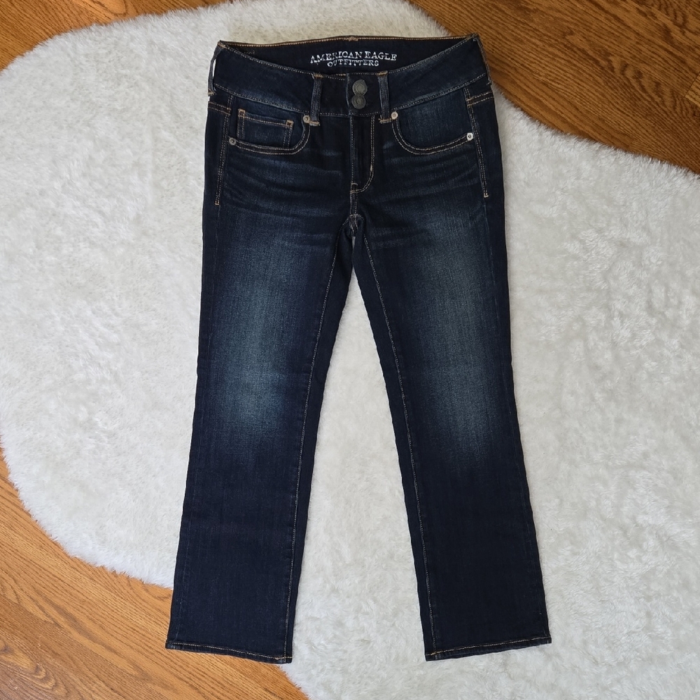 American Eagle Artist Crop Jeans, Womens 2 Short, Great Condition